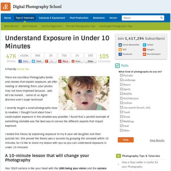 Understand Exposure in Under 10 Minutes