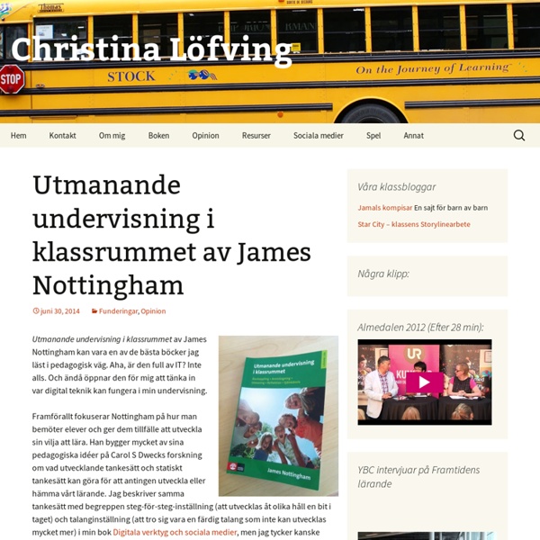 Utmanande undervisning i klassrummet av James Nottingham