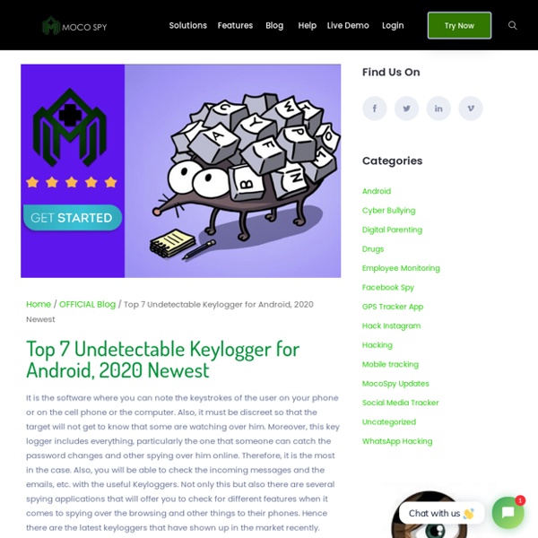 ⌨️ Top 7 Undetectable Keylogger For Android - 2020 Newest