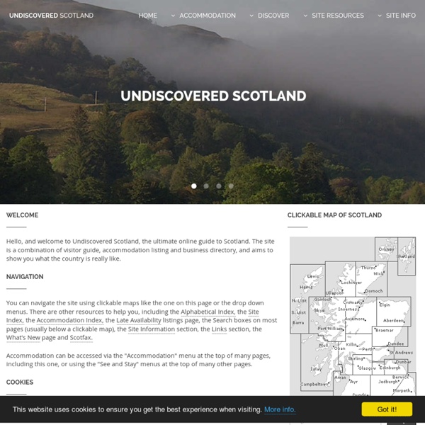 Undiscovered Scotland