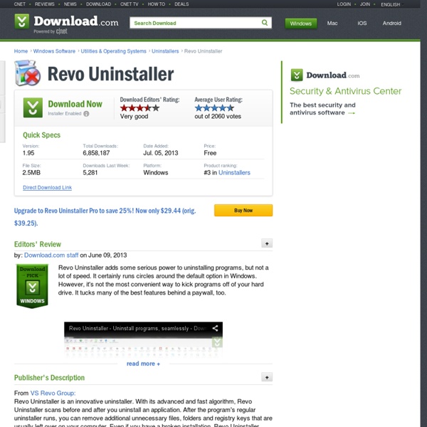 Revo Uninstaller