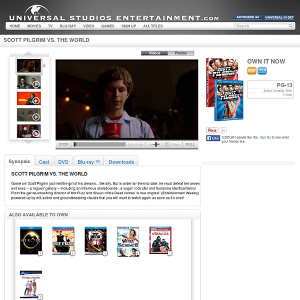 Official Site for the Scott Pilgrim - The World Film