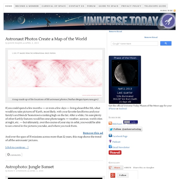 Universe Today — Space and astronomy news