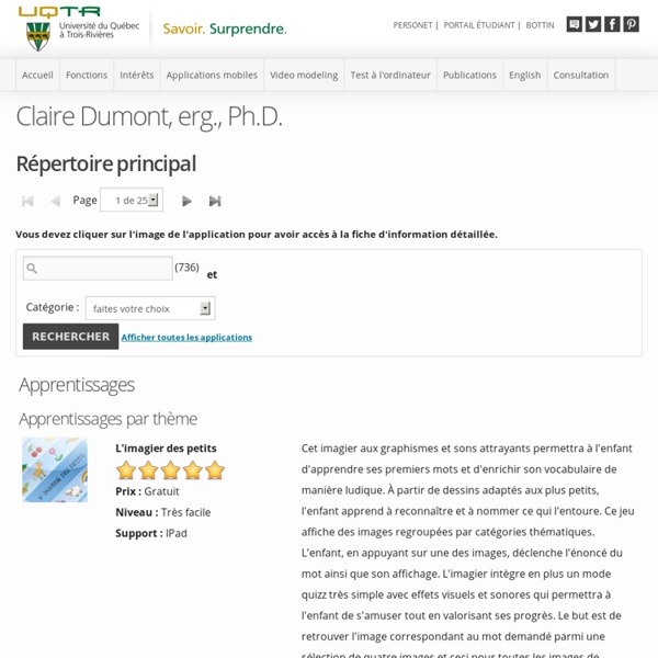 Claire Dumont, erg., Ph.D.