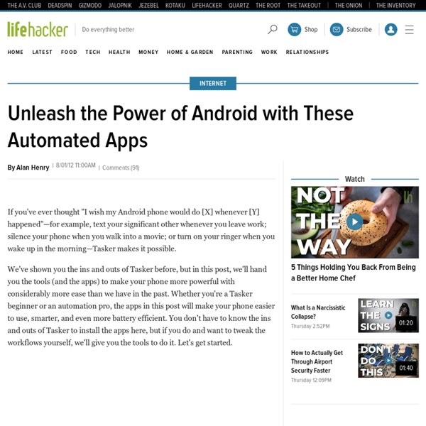 Unleash the Power of Android with These Automated Apps