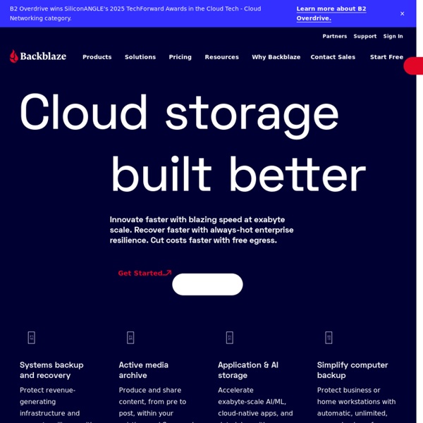 The Best Unlimited Online Backup and Cloud Storage Services Pearltrees