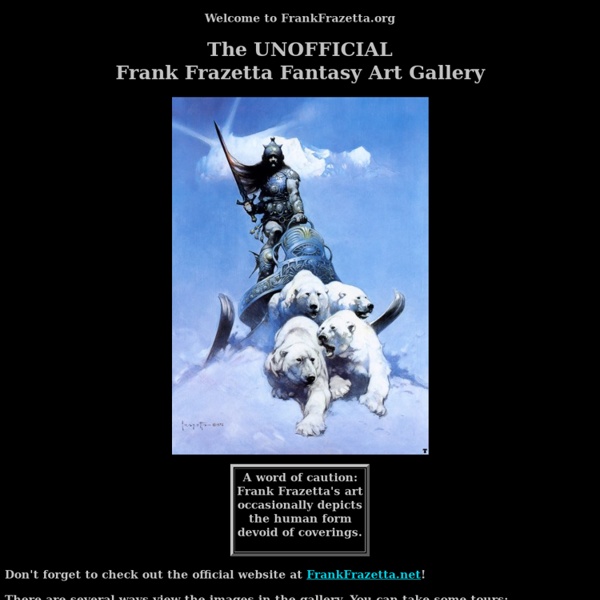 Unofficial Frank Frazetta Fantasy Art Gallery