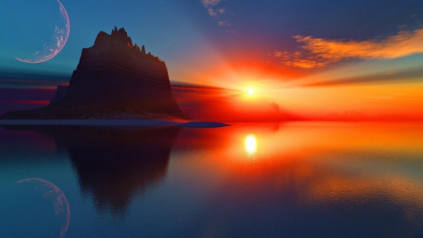 Unreal-Sunset-Reflection-Wallpaper-441842.jpeg 960×540 píxeles