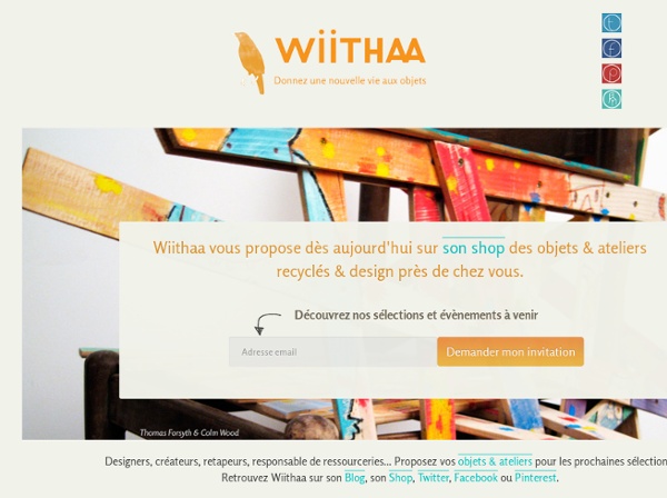 Wiithaa le réseau de l'upcycling