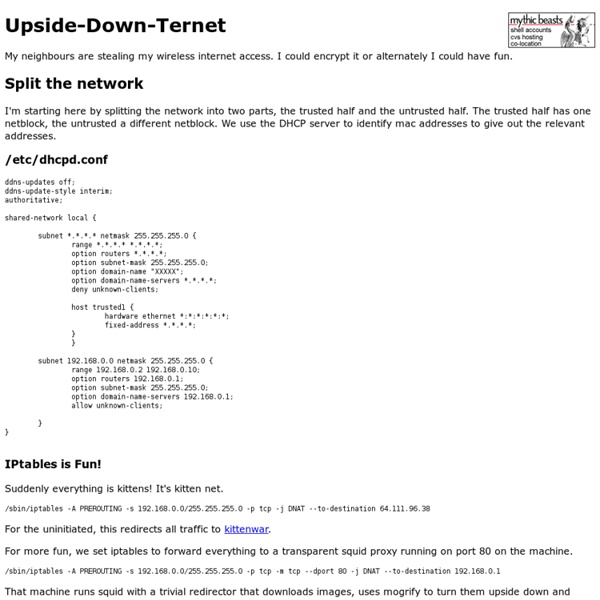Upside-Down-Ternet