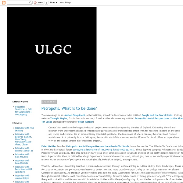 Urban Lab Global Cities (ULGC)