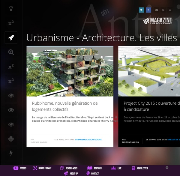 Urbanisme - Architecture / Villes de demain