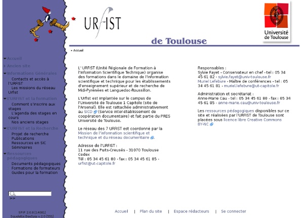 ..: Urfist de Toulouse [Accueil] :..