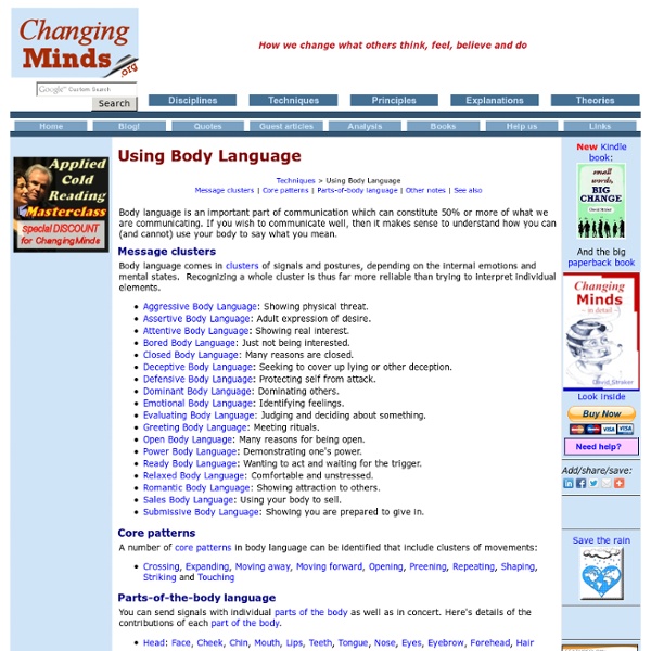 Using Body Language