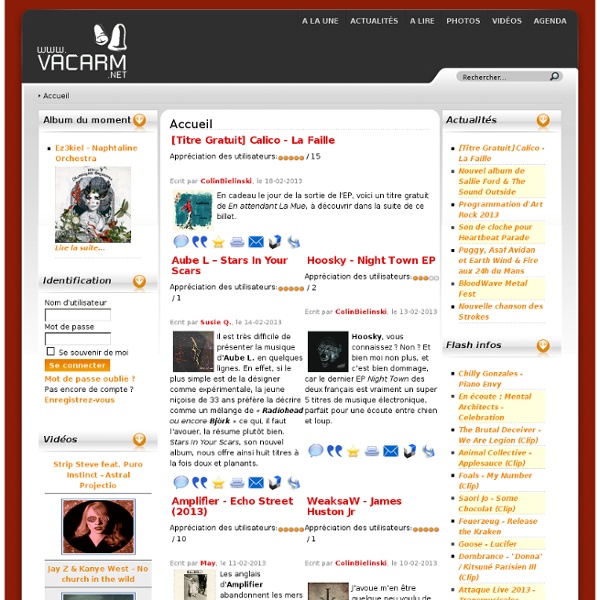 Vacarm.net - Accueil