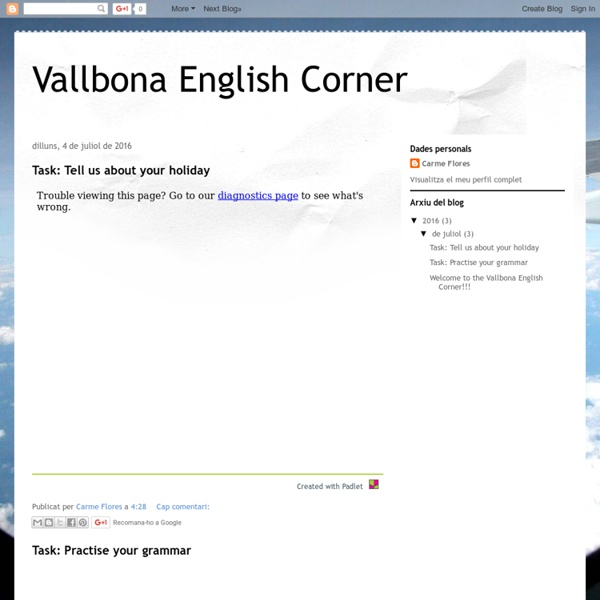Vallbona English Corner