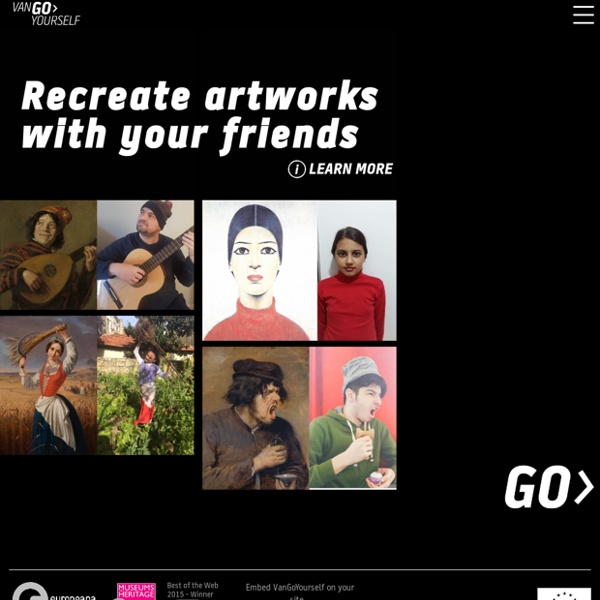 Recreate artworks with your friends