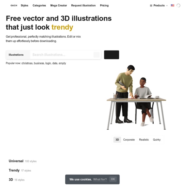 Free Vector Illustrations to Class Up Your Design