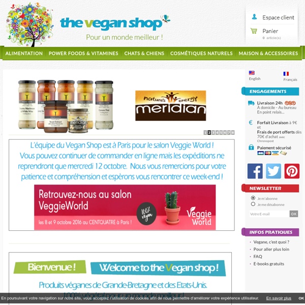 The vegan shop, magasin végane en ligne