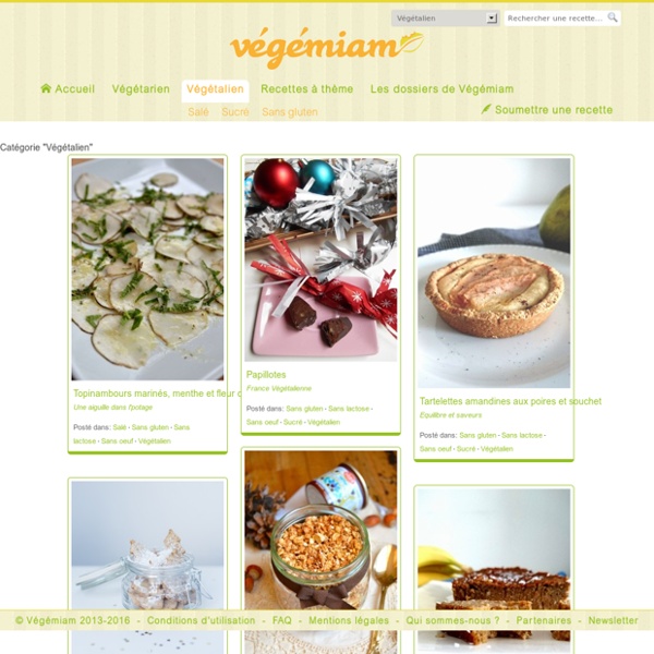 La référence des recettes végétariennes et végétaliennes