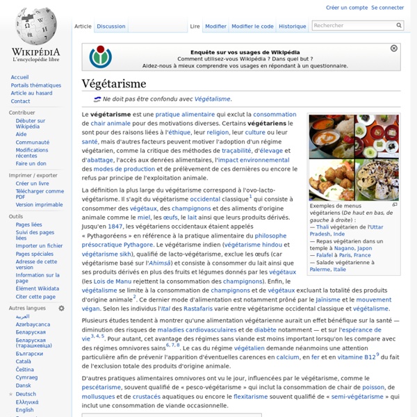 Végétarisme