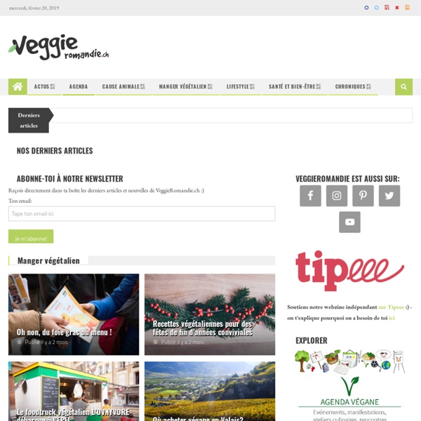 Magazine vegan – Lausanne Genève Sion Fribourg Neuchâtel Suisse – cuisine san...