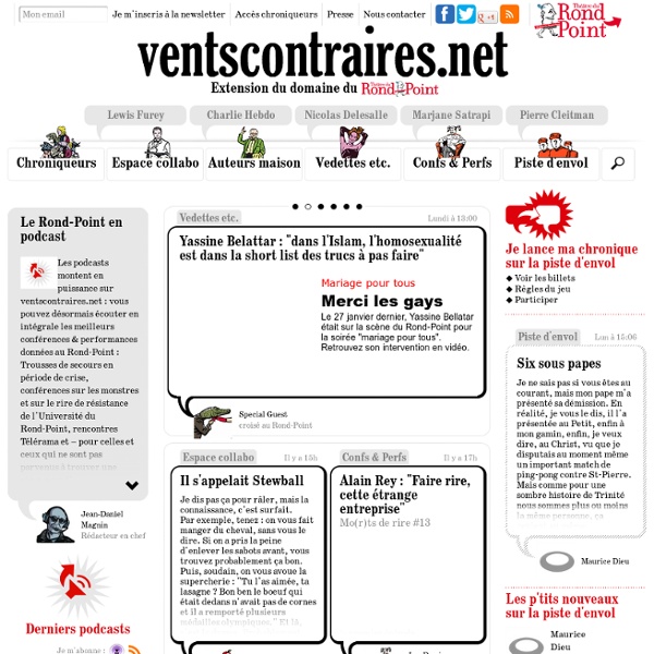 Ventscontraires.net, la revue collaborative du Rond-Point