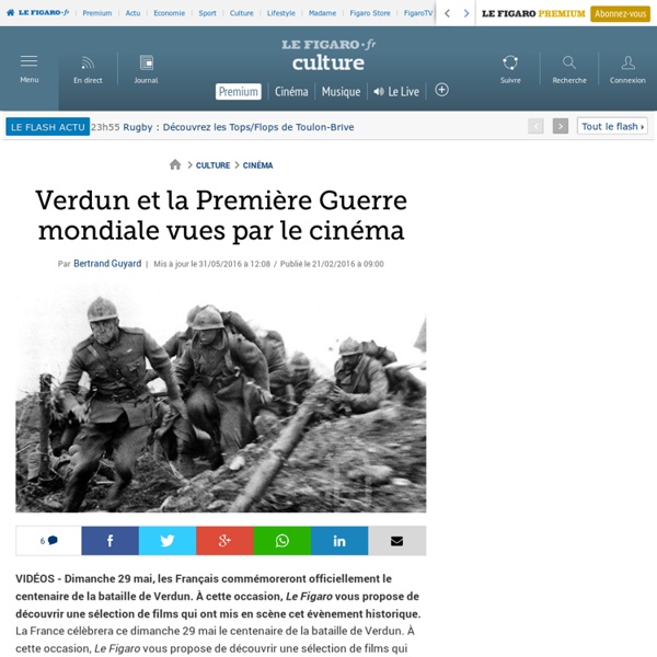 Verdun et la Première Guerre mondiale vues par le cinéma