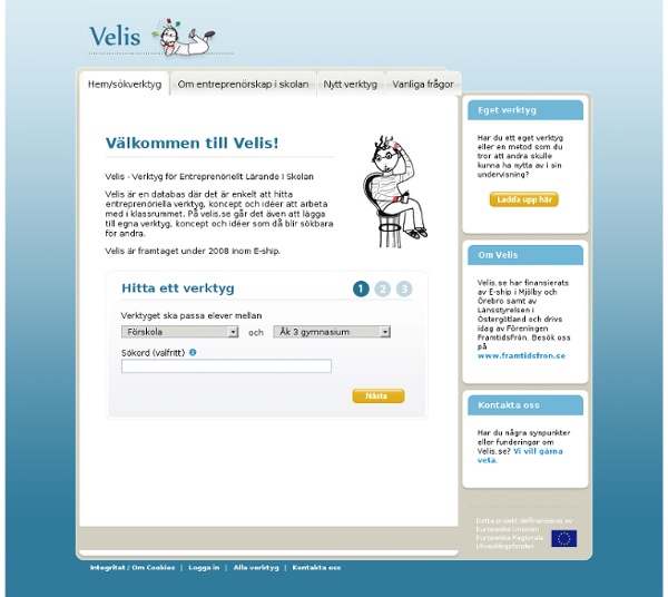 Velis - Verktyg för Entreprenöriellt Lärande I Skolan