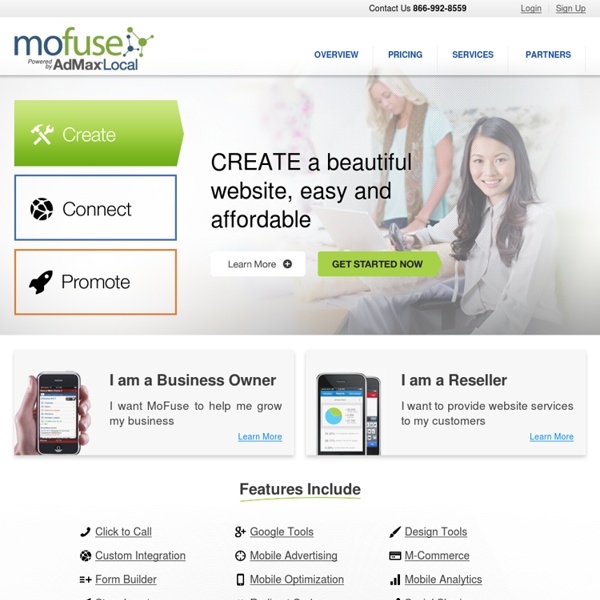 MoFuse — Mobile Content Management System, Mobile Site Builder, Build a Mobile Site