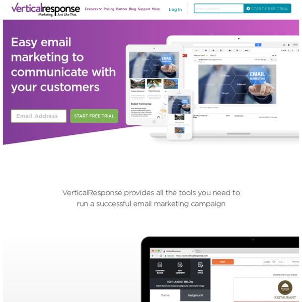 Email Marketing Services by VerticalResponse