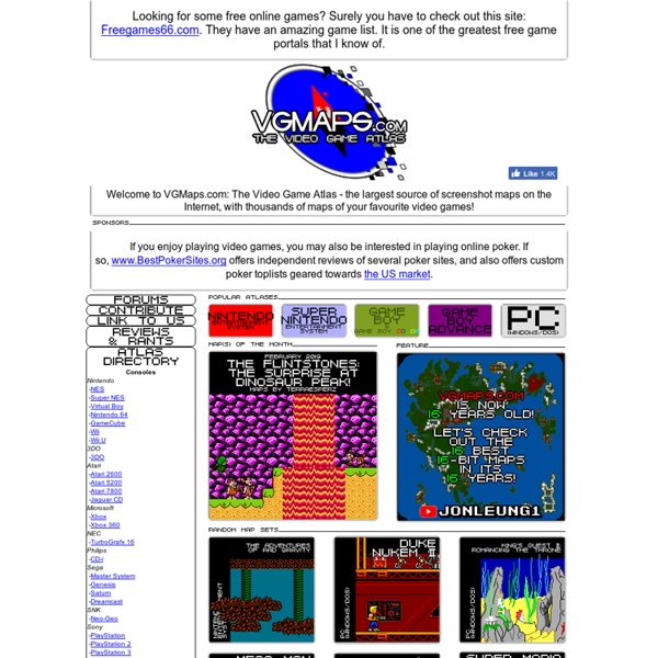 VGMaps.com: The Video Game Atlas