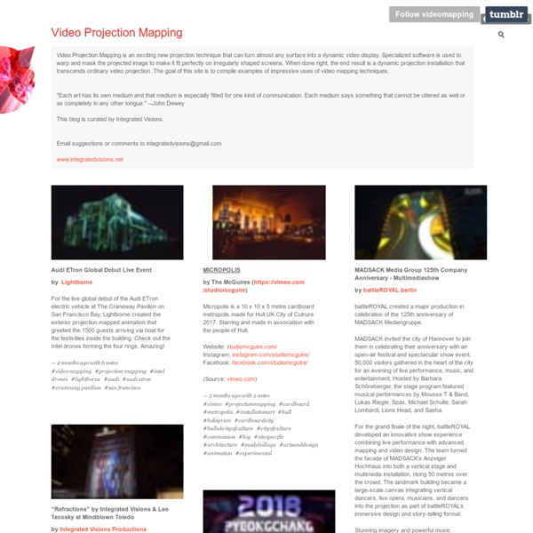 Video Projection Mapping