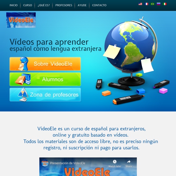 VideoEle. Curso de español para extranjeros