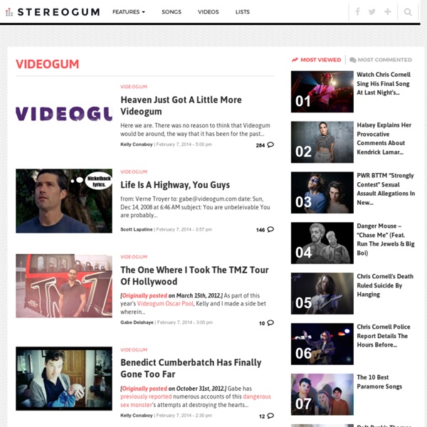 Movies, TV & Viral Video Blog – Videogum