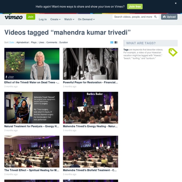 Mahendra Kumar Trivedi Inspirational Videos