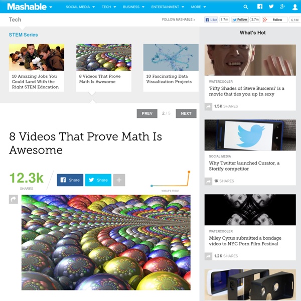 8 Videos That Prove Math Is Awesome