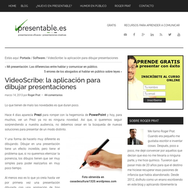 VideoScribe - Cómo dibujar presentaciones