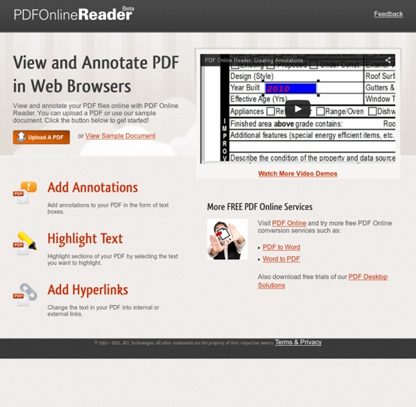 View and Annotate PDF Free