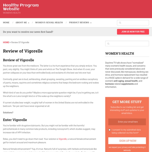 Review of Vigorelle