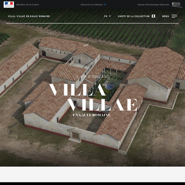 Villa, Villae en Gaule romaine