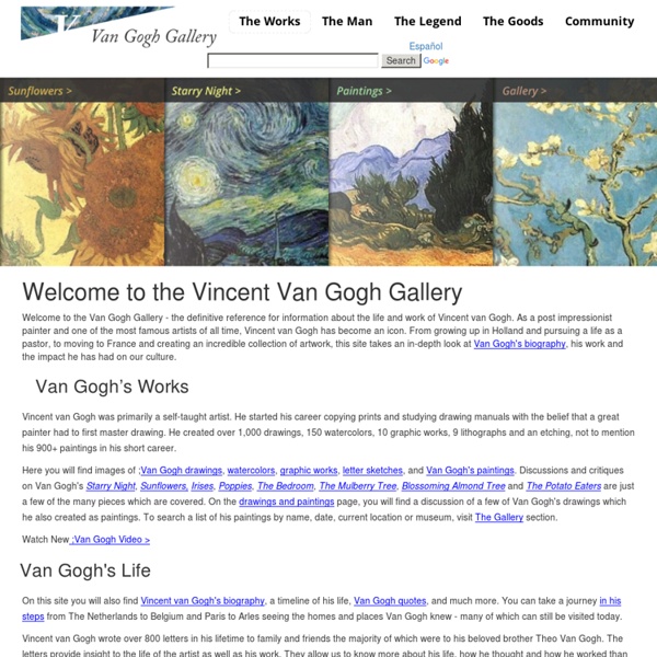 Vincent van Gogh Gallery - Welcome!