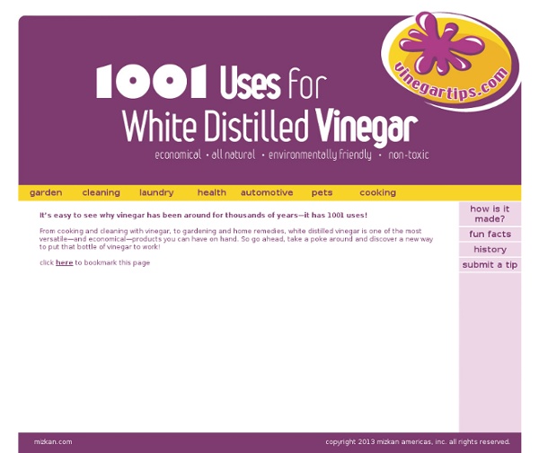 Vinegar Tips