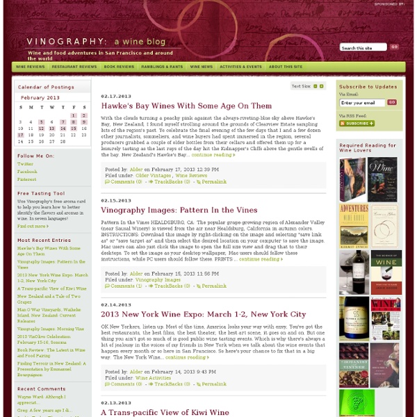 Vinography: A Wine Blog