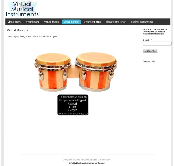 Play virtual musical instruments online at VirtualMusicalInstruments.com!