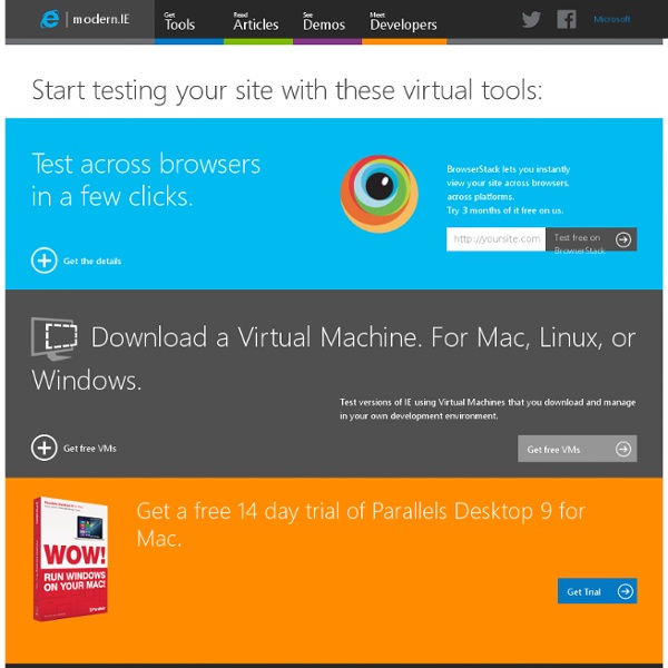 Machine virtuelle (MV), Windows PC virtuel & Browserstack