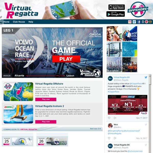 Virtual Regatta - La plus grande communauté nautique au monde - Apprendre à naviguer