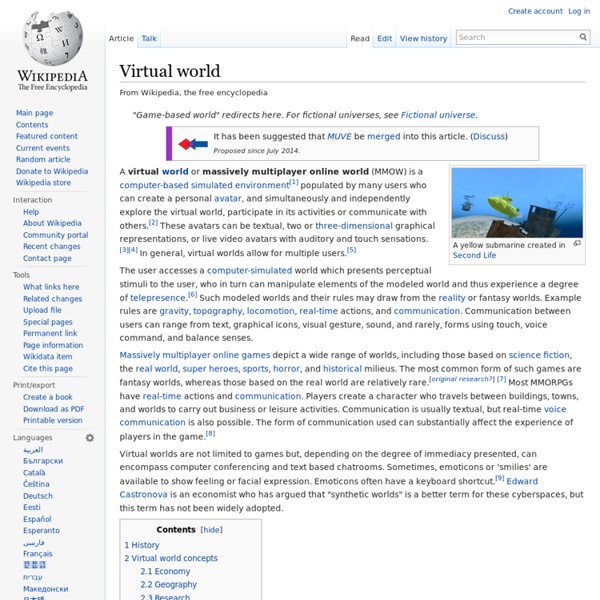 Virtual worlds