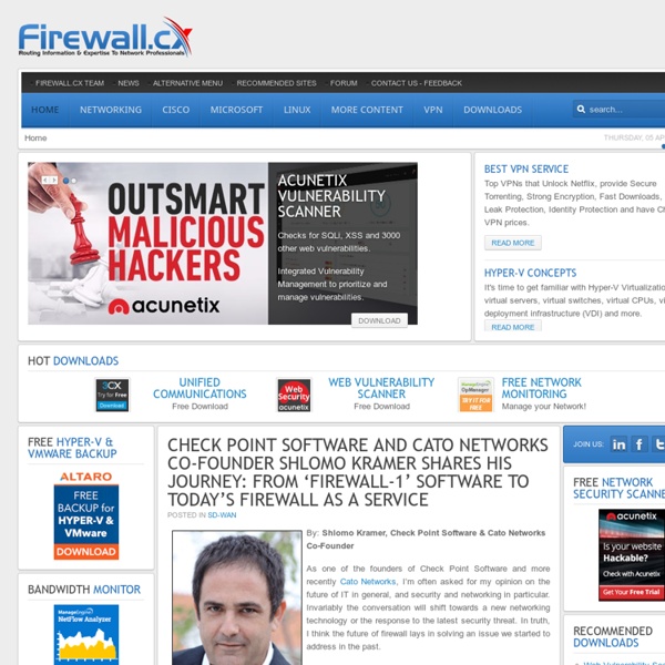 The World's First Free Cisco Lab - Firewall.cx Cisco Networking, Security VPN, Routing & VoIP CCME Portal, Linux Tutorials