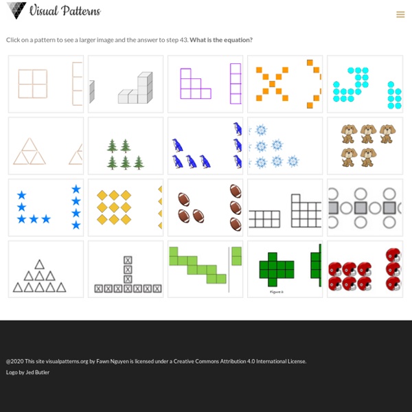 Visual Patterns - 1-20